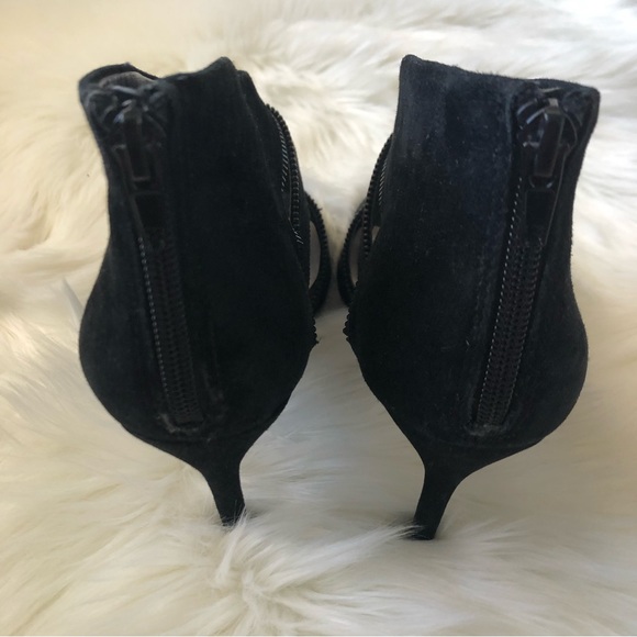 Fergie Amelia Suede High Heeled Sandals - Picture 7 of 14